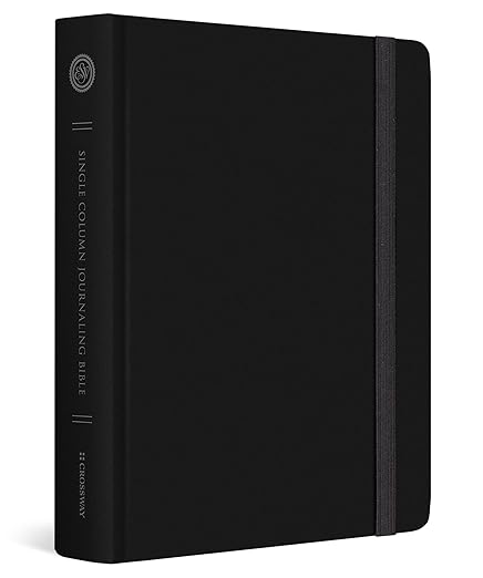 ESV Single Column Journaling Bible (Original, Black)