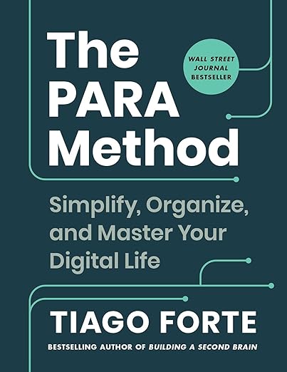 The PARA Method: Simplify, Organize, and Master Your Digital Life