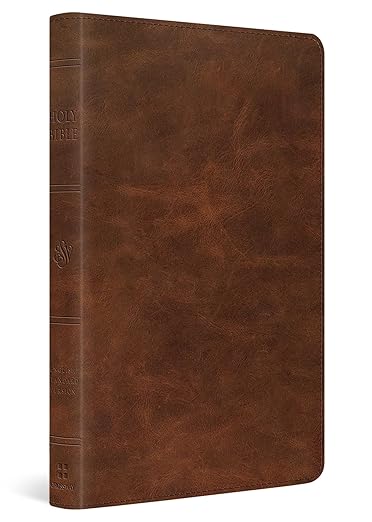 ESV Thinline Bible, Red Letter (Full Grain Leather, Deep Brown): Holy Bible, English Standard Version