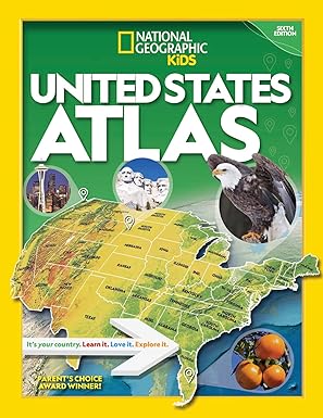 National Geographic Kids U.S. Atlas 2020, 6th Edition