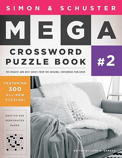 Simon & Schuster Mega Crossword Puzzle Book #2 (2)