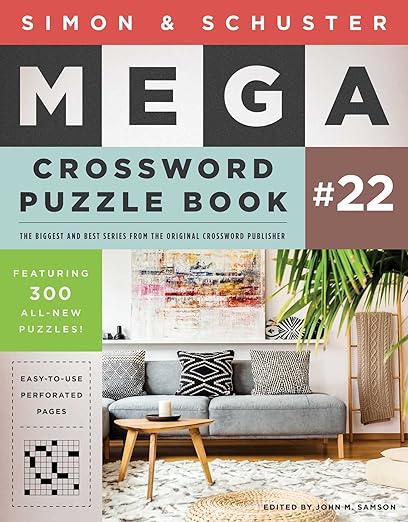 Simon & Schuster Mega Crossword Puzzle Book #22 (22) (S&S Mega Crossword Puzzles)