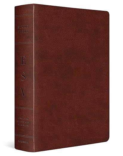 ESV Study Bible (TruTone, Chestnut)