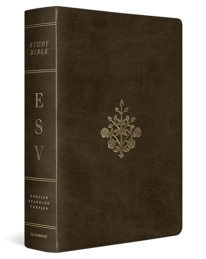 ESV Study Bible, Large Print (TruTone, Olive, Branch Design): Holy Bible, English Standard Version